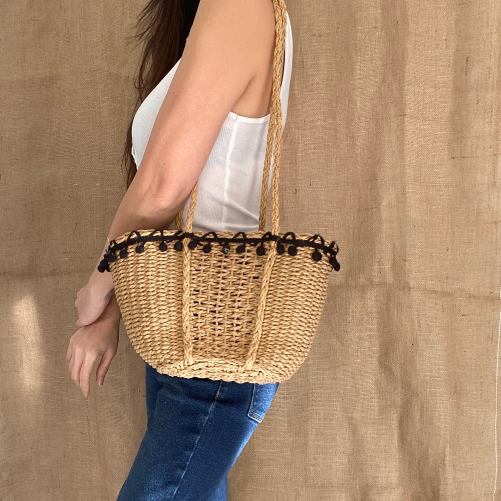Mini Straw Bag - Picture 3 of 5